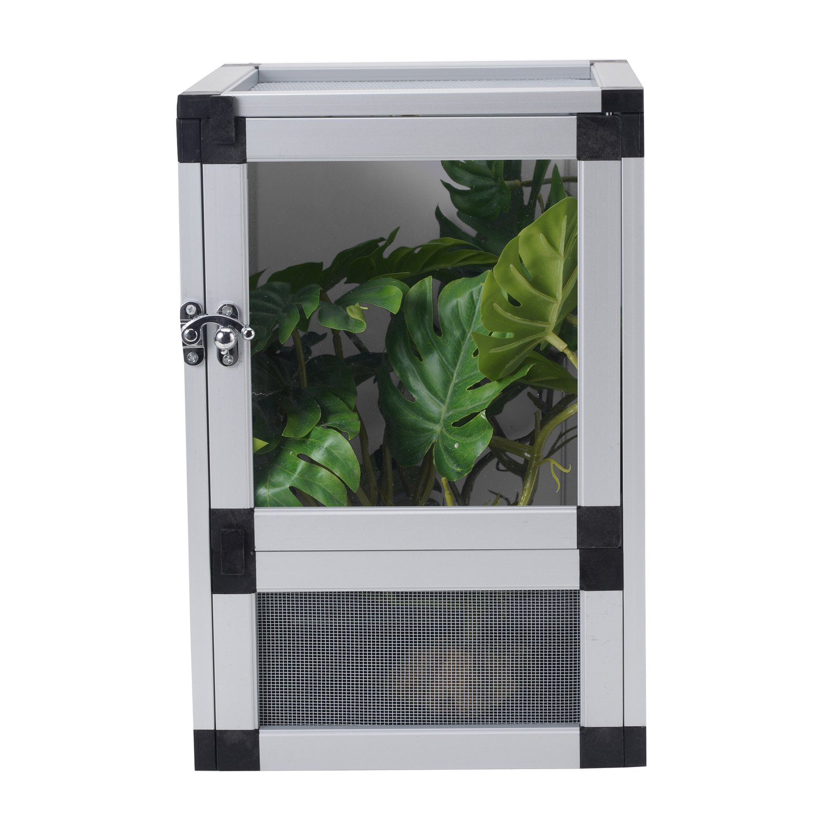 White PVC with acrylic door